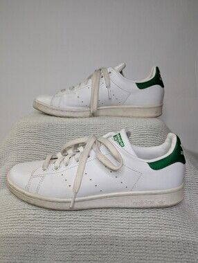 Adidas Stan Smith Women's Sneakers White Green 8